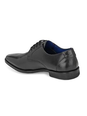 black leather laceup oxfords - 17472465 - Standard Image - 3