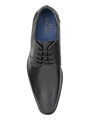 black leather laceup oxfords - 17472465 - Standard Image - 4