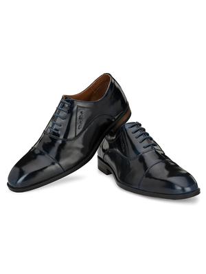 black leather laceup oxfords - 17472466 - Standard Image - 2