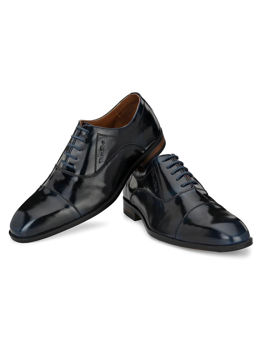 black leather laceup oxfords - 17472466 - Zoom Image - 2