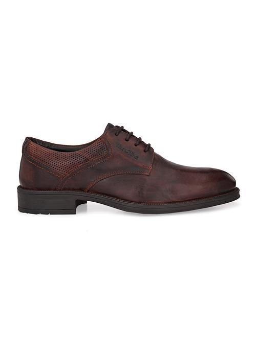 tan leather laceup oxfords - 17472476 - Standard Image - 1