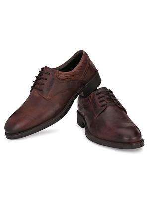 tan leather laceup oxfords - 17472476 - Standard Image - 2