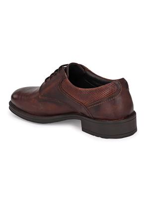 tan leather laceup oxfords - 17472476 - Standard Image - 3