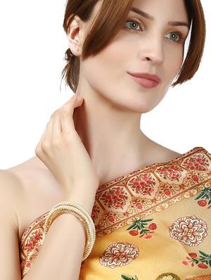 gold plated bangle - 17472603 - Standard Image - 5