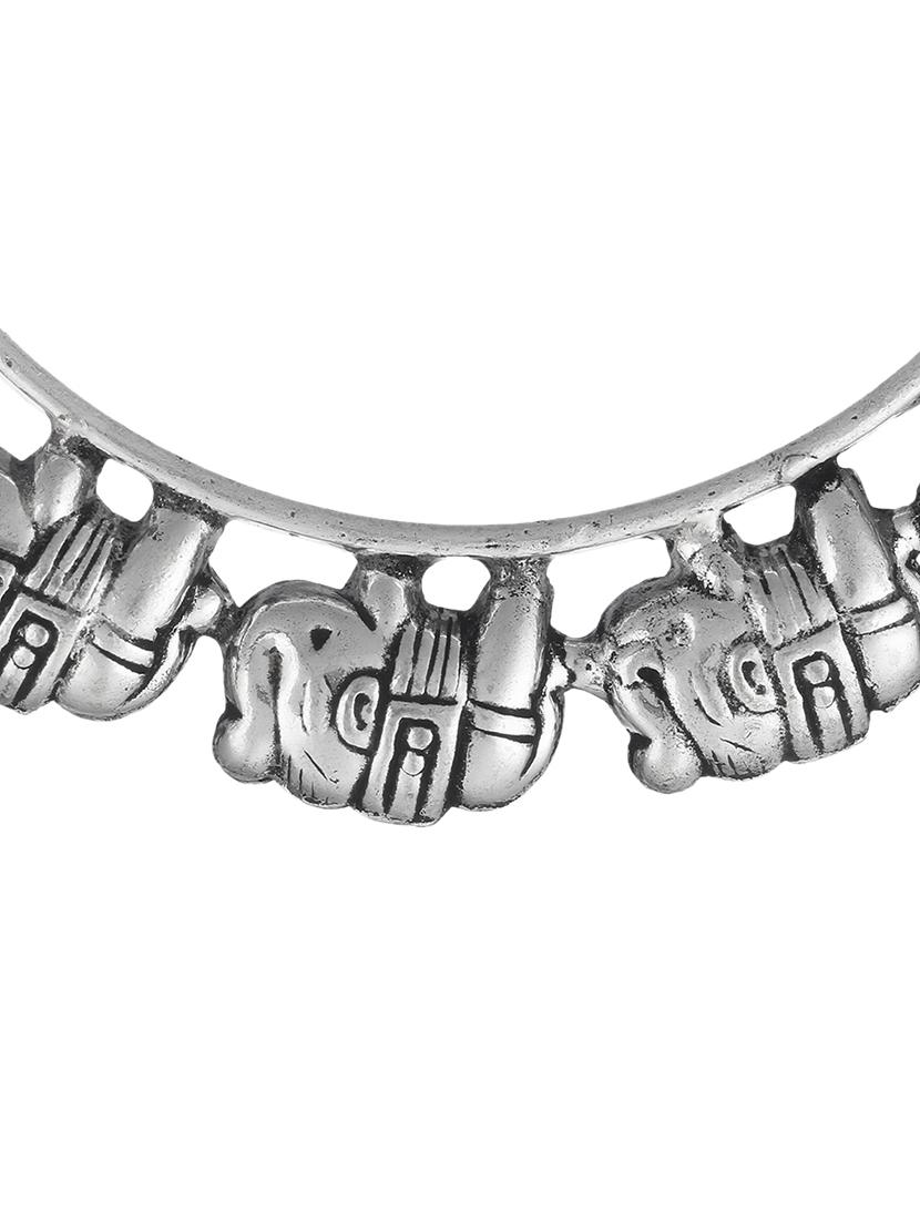 silver plated bangle - 17472605 - Zoom Image - 5