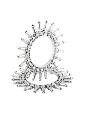 silver plated bangle - 17472606 - Standard Image - 2
