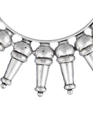 silver plated bangle - 17472606 - Standard Image - 5