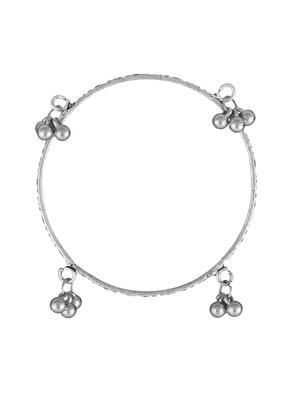 silver plated bangle - 17472608 - Standard Image - 4