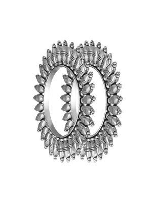 silver plated bangle - 17472609 - Standard Image - 2