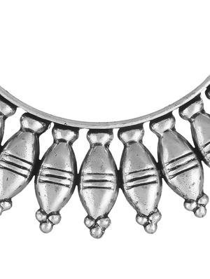 silver plated bangle - 17472609 - Standard Image - 5