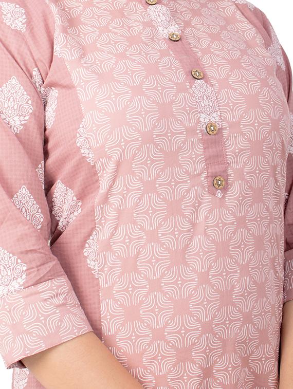 printed asymmetric kurta - 17472719 - Zoom Image - 4