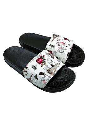 white slip on flip flop - 17472764 - Standard Image - 2