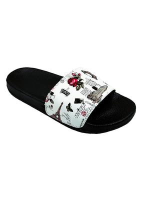 white slip on flip flop - 17472764 - Standard Image - 3