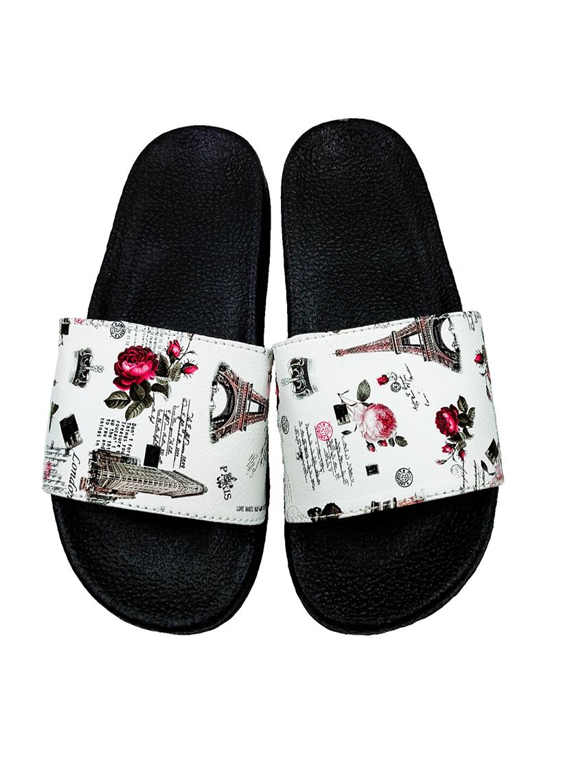 white slip on flip flop - 17472764 - Zoom Image - 5