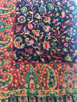 multi colored wool shawl - 17472781 - Standard Image - 3