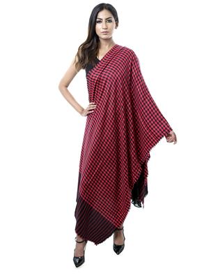 red wool shawl - 17472783 - Standard Image - 2