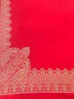 red wool shawl - 17472787 - Standard Image - 3