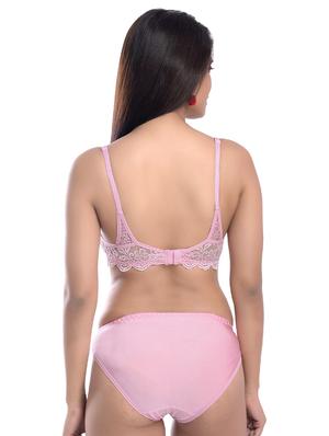 pink lycra bras and panty set - 17472797 - Standard Image - 3