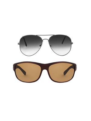 eyekart combo of 2 sunglasses for men and women - 17472818 - Standard Image - 2