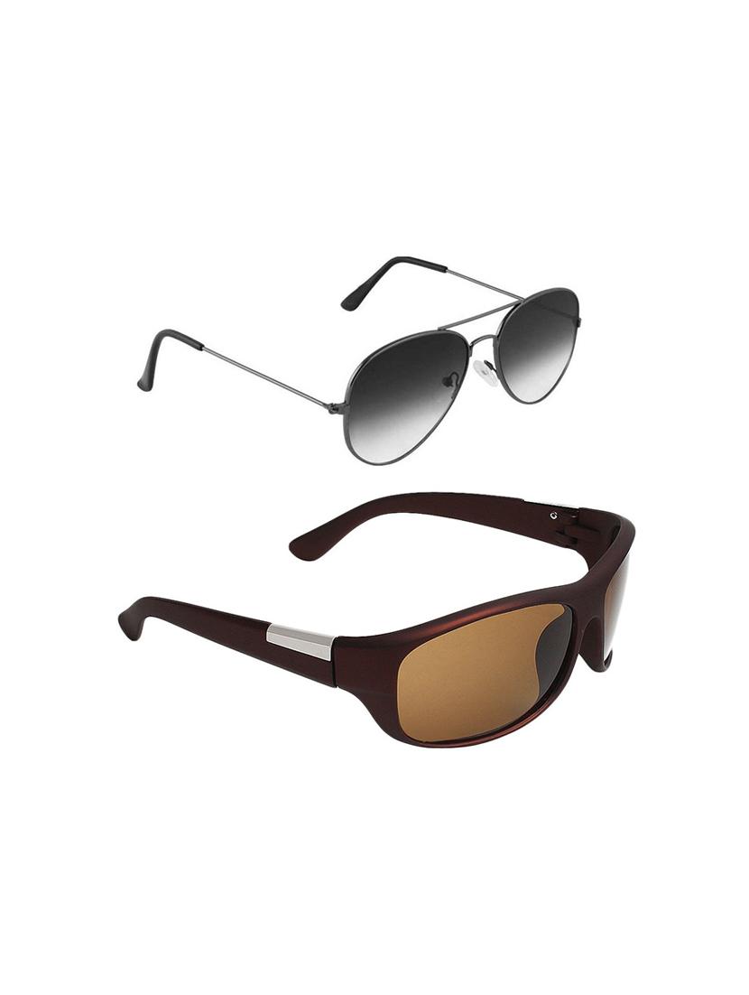 eyekart combo of 2 sunglasses for men and women - 17472818 - Zoom Image - 1