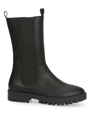 black calf length boot - 17472863 - Standard Image - 2