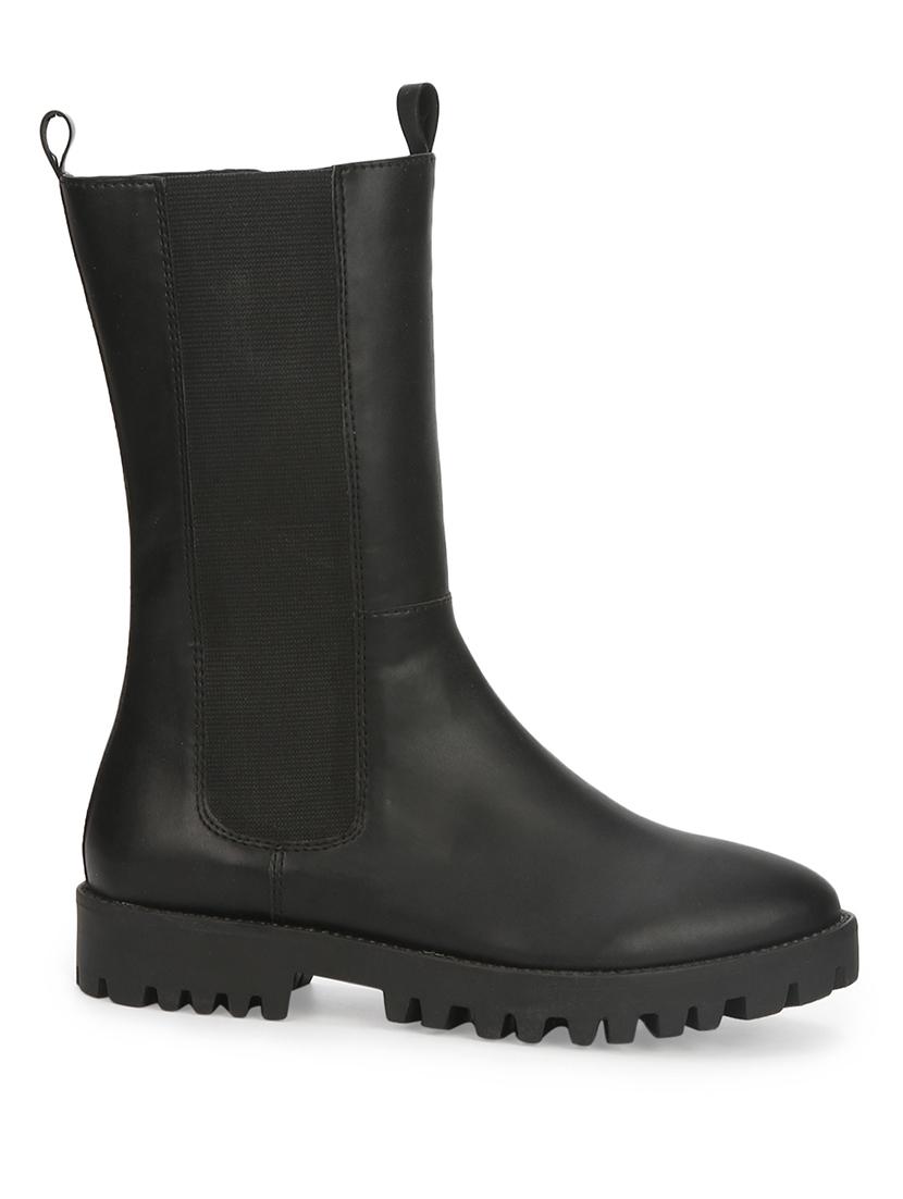 black calf length boot - 17472863 - Zoom Image - 2
