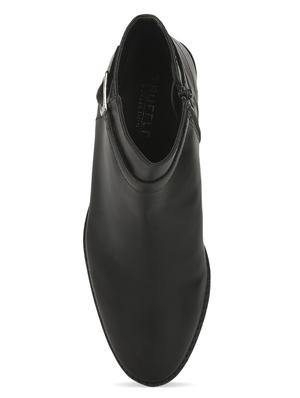 black ankle length boot - 17472879 - Standard Image - 4