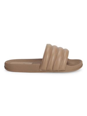 nude pu slip on sandals - 17472889 - Standard Image - 2