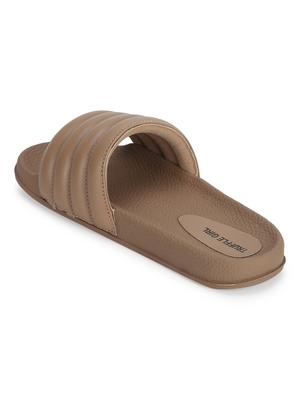 nude pu slip on sandals - 17472889 - Standard Image - 3
