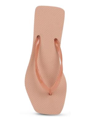 nude synthetic flip flops - 17472901 - Standard Image - 4