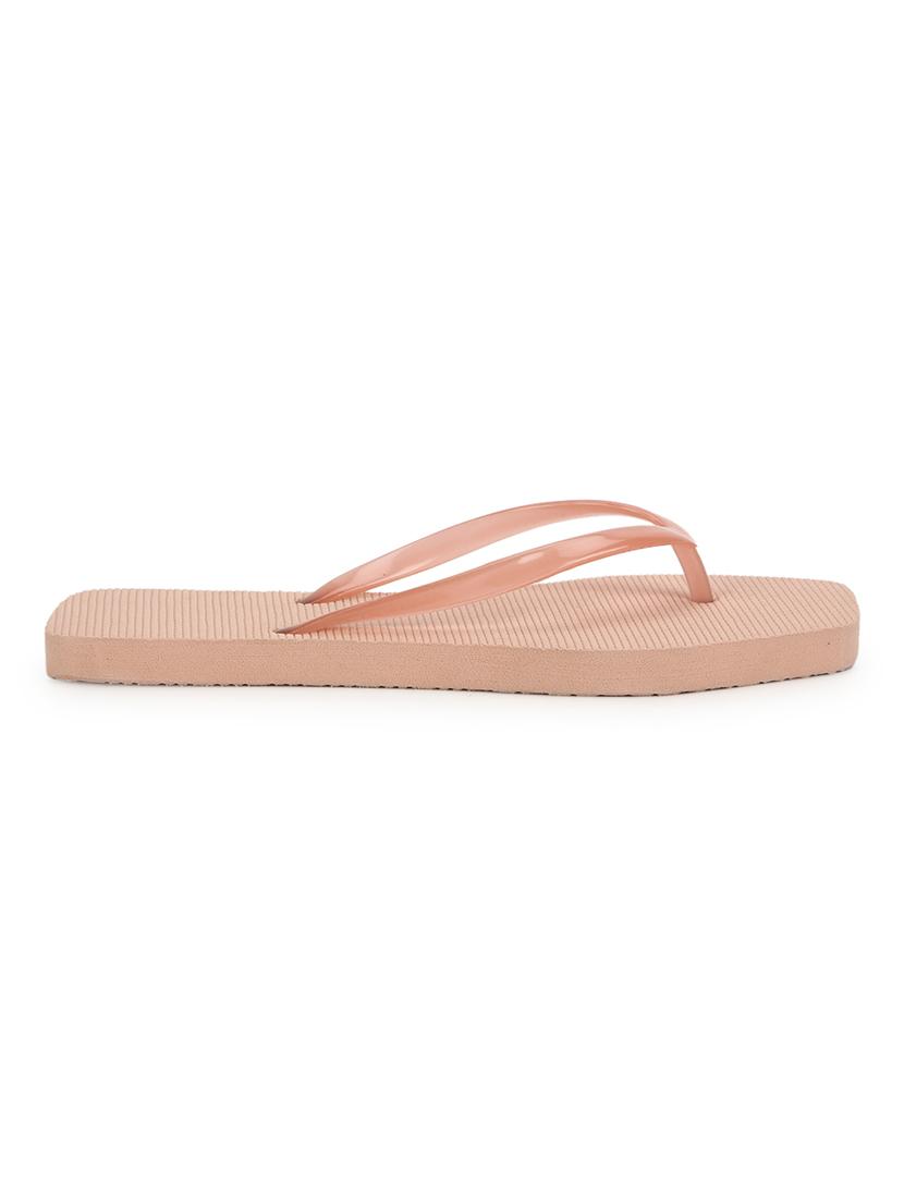 nude synthetic flip flops - 17472901 - Zoom Image - 2