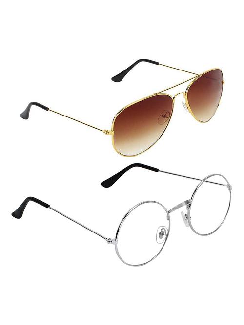 eyekart combo of 2 sunglasses for men and women - 17473036 - Standard Image - 1