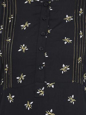 floral a-line kurta - 17473129 - Standard Image - 4