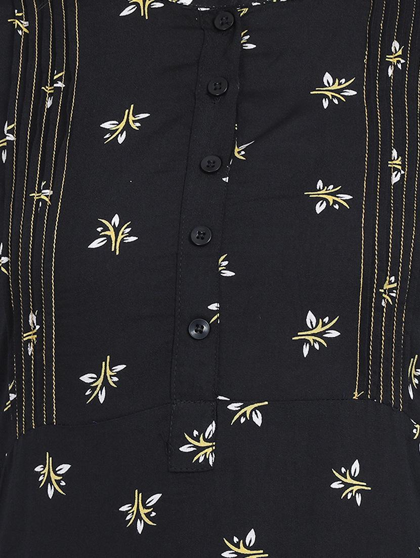 floral a-line kurta - 17473129 - Zoom Image - 4