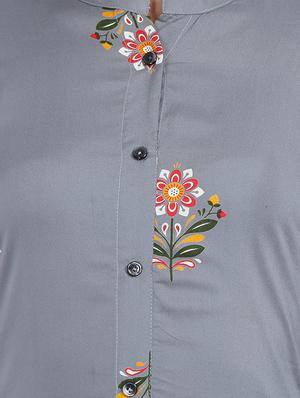 floral a-line kurta - 17473130 - Standard Image - 4