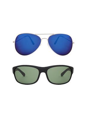 eyekart combo of 2 sunglasses for men and women - 17473220 - Standard Image - 2