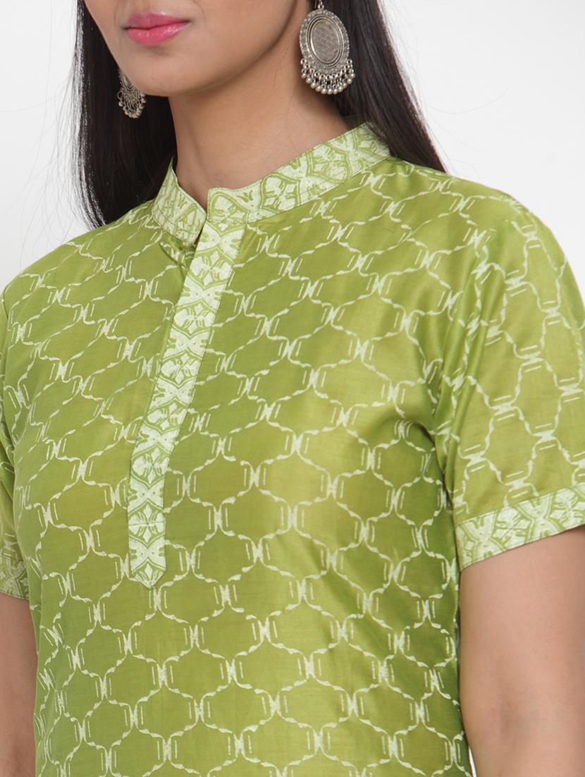 printed straight kurta - 17473667 - Zoom Image - 4