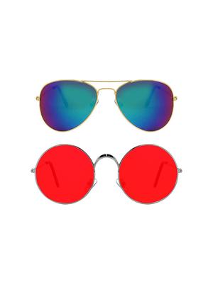 eyekart combo of 2 sunglasses for men and women - 17473714 - Standard Image - 2