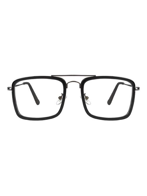 eyekart transparent unisex rectangle sunglasses - 17473861 - Standard Image - 1