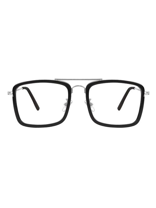 eyekart transparent unisex rectangle sunglasses - 17473862 - Standard Image - 1