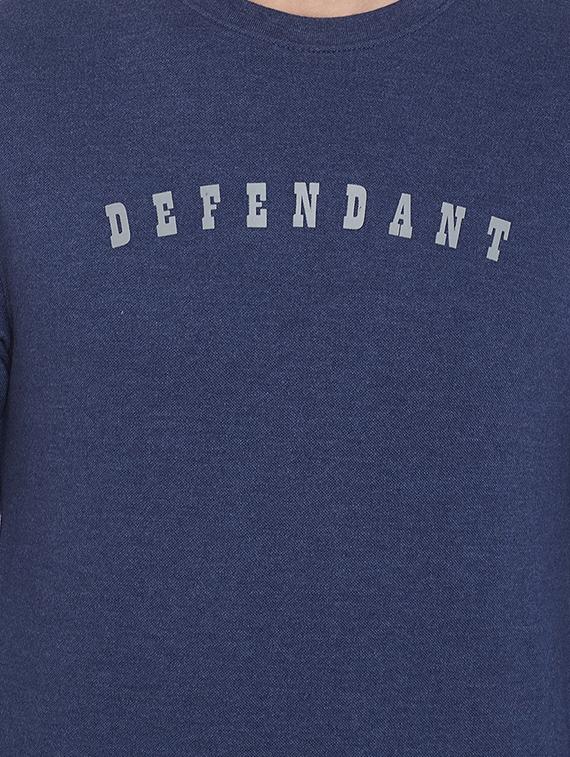 blue chest print sweatshirt - 17473877 - Zoom Image - 5