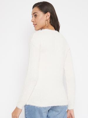 round neck printed pullover - 17473926 - Standard Image - 3