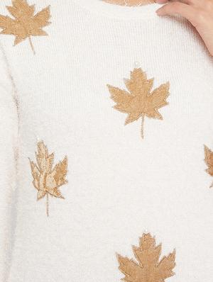 round neck printed pullover - 17473926 - Standard Image - 5