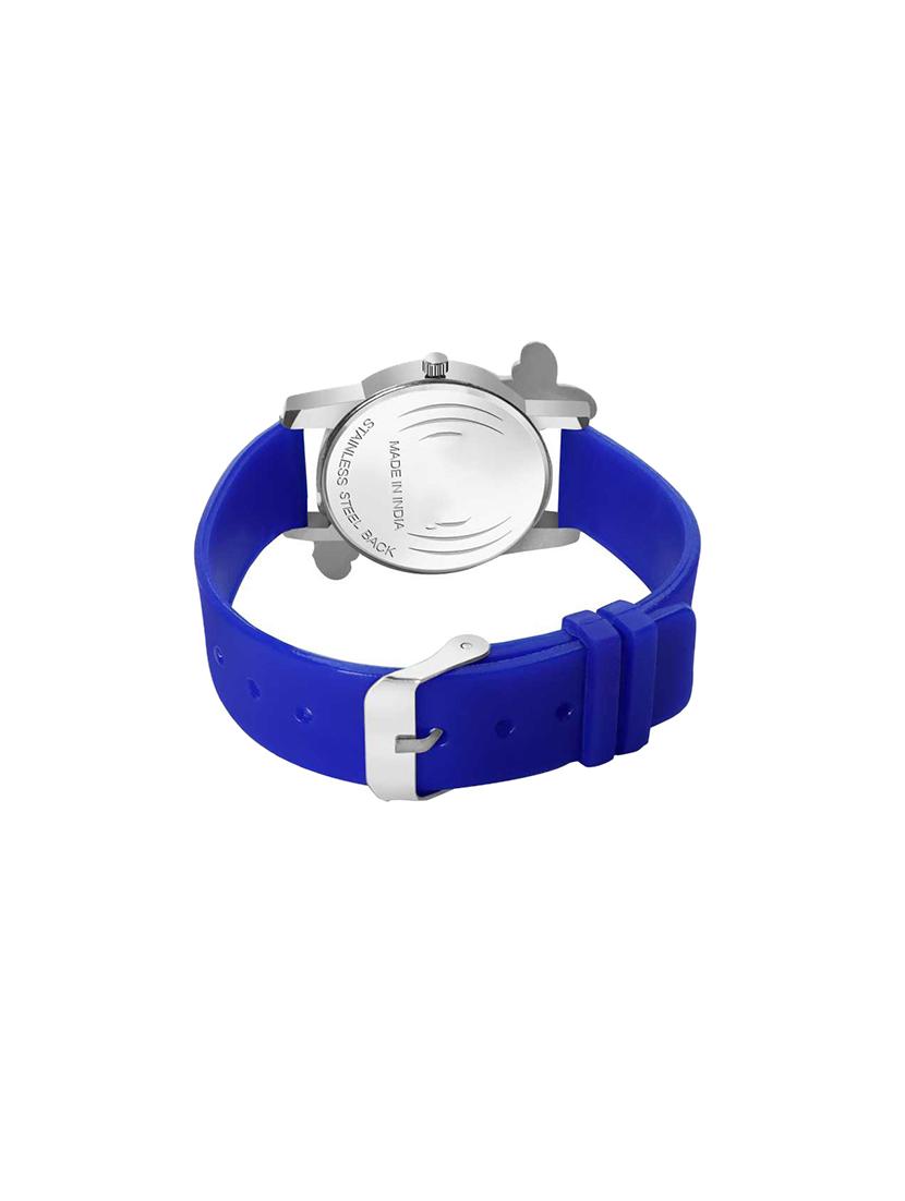 k-2 blue diamond studded attractive butterfly stylish women watch - 17474132 - Zoom Image - 2
