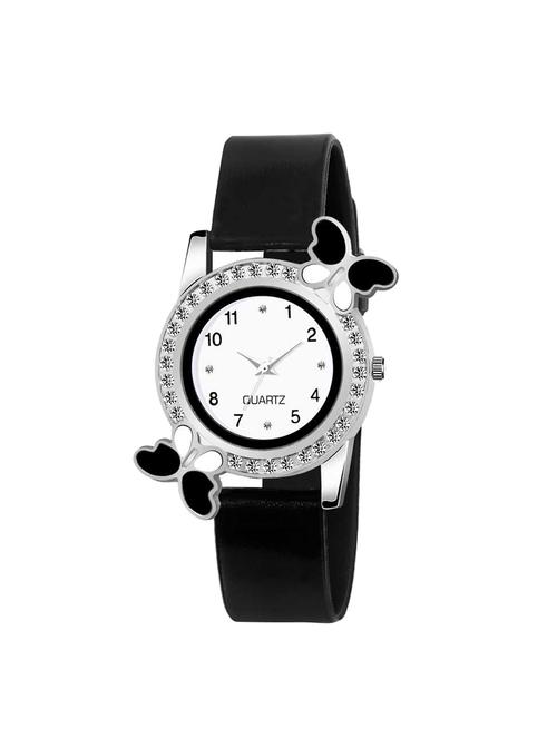 k-2 blue diamond studded attractive butterfly stylish women watch - 17474133 - Standard Image - 1