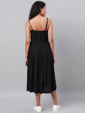 button up a-line dress - 17474313 - Standard Image - 3