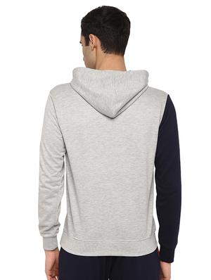 navy blue color block track suit - 17474647 - Standard Image - 3