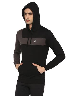 black color block track suit - 17474648 - Standard Image - 2