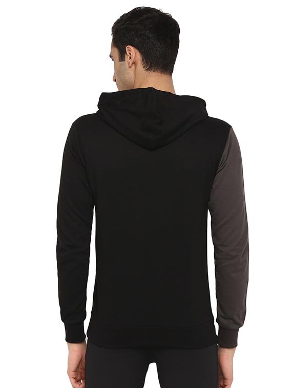 black color block track suit - 17474648 - Zoom Image - 3