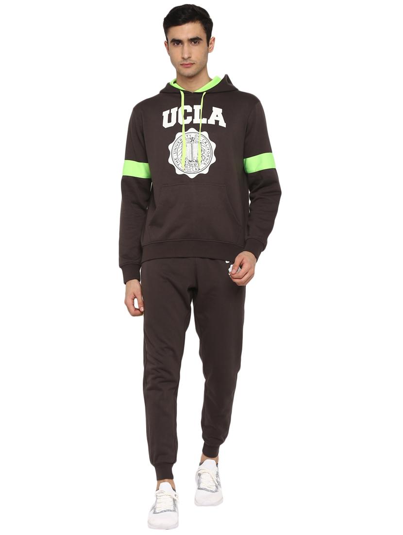 olive green printed track suit - 17474654 - Zoom Image - 1